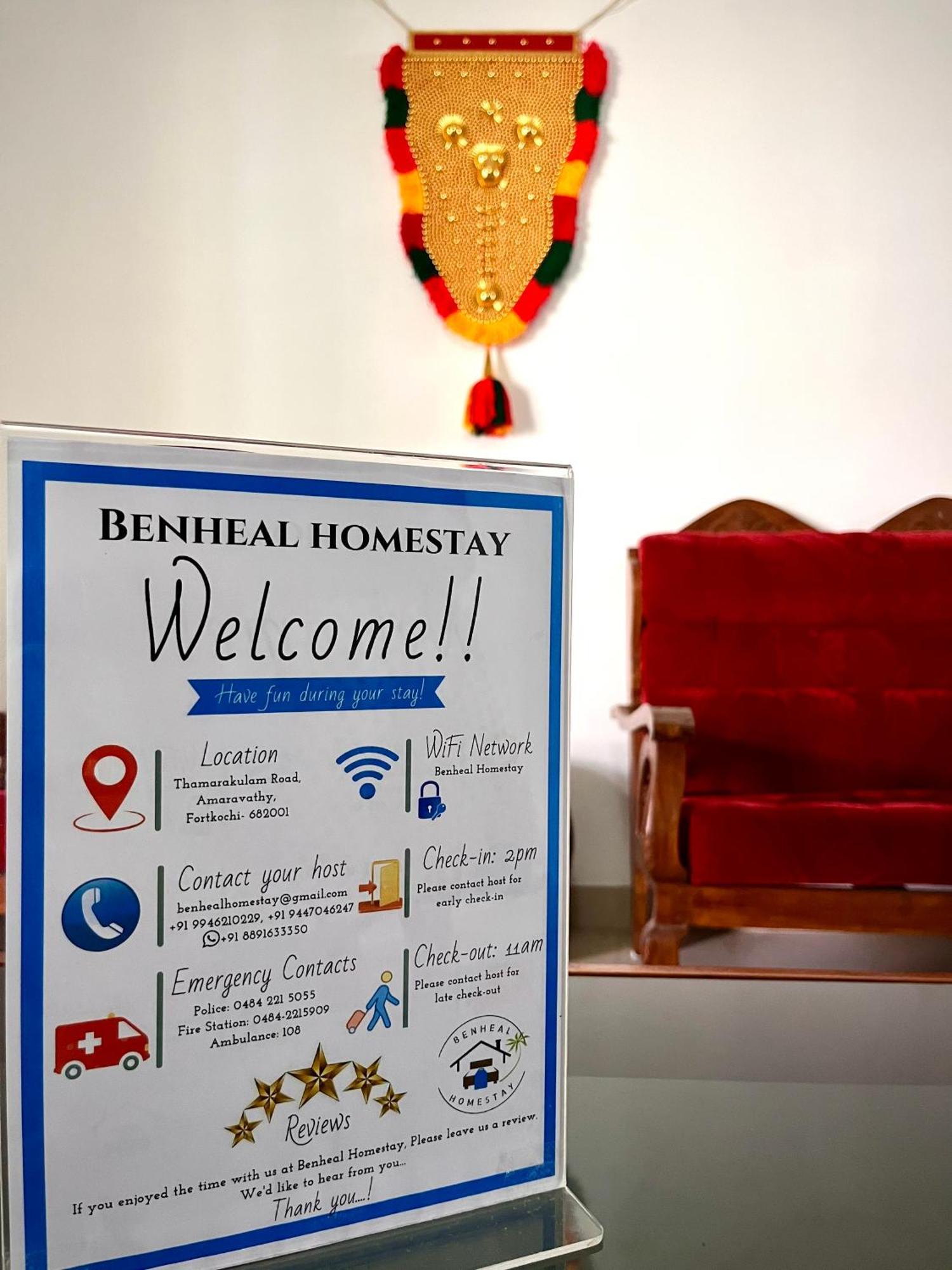 Benheal Homestay Kochi Exterior photo